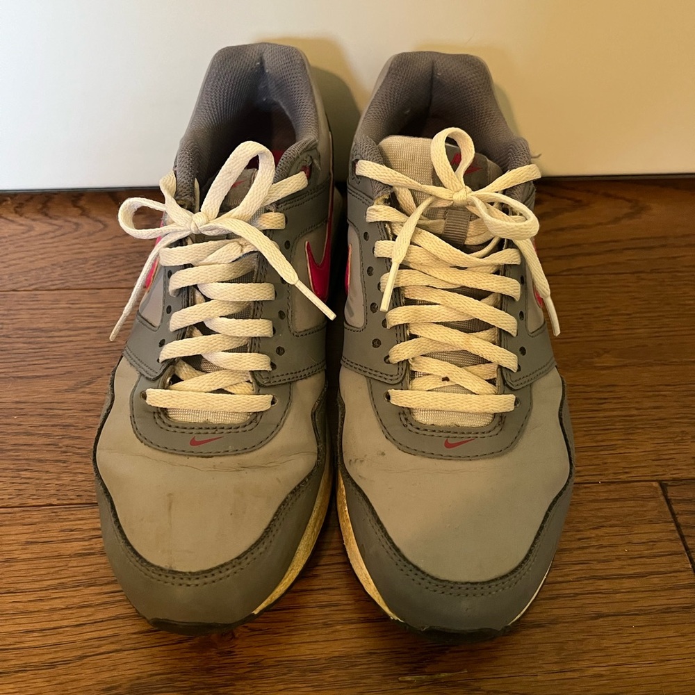 Nike Air Max Navigate GS Girl's Size 6Y Gray Pink Shoes 456537-061